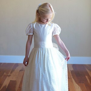 Premium Lace Flower Girl Dress image 2