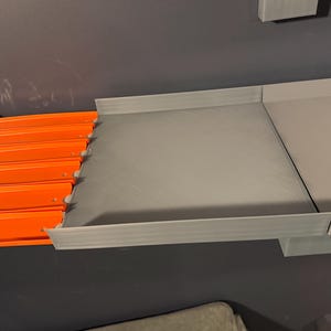 Paquete definitivo de archivos STL / Sistema de pista de carreras de 6 carriles para montaje en pared / Compatible con Hot Wheels / Recta, curva, túnel y barra de parada / Impresión 3D