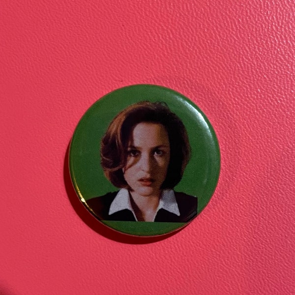 Scully / Badge / Bouton X-Files