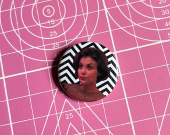 Audrey / Twin Peaks badge / button