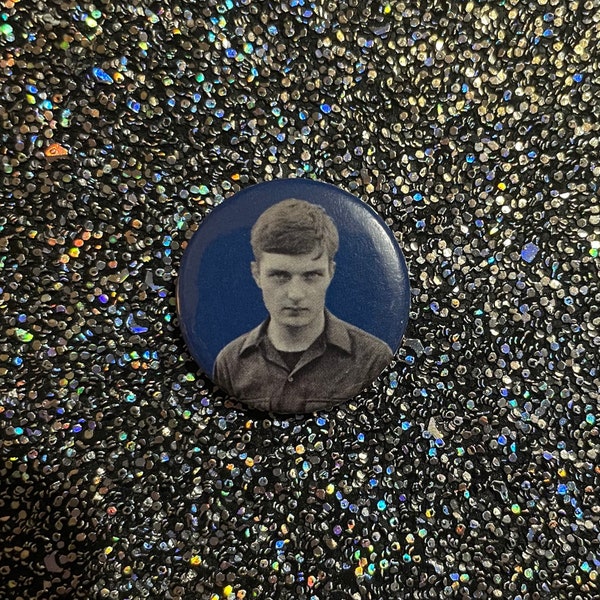 Ian Curtis badge / button