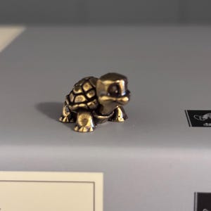 Miniature Brass Turtle