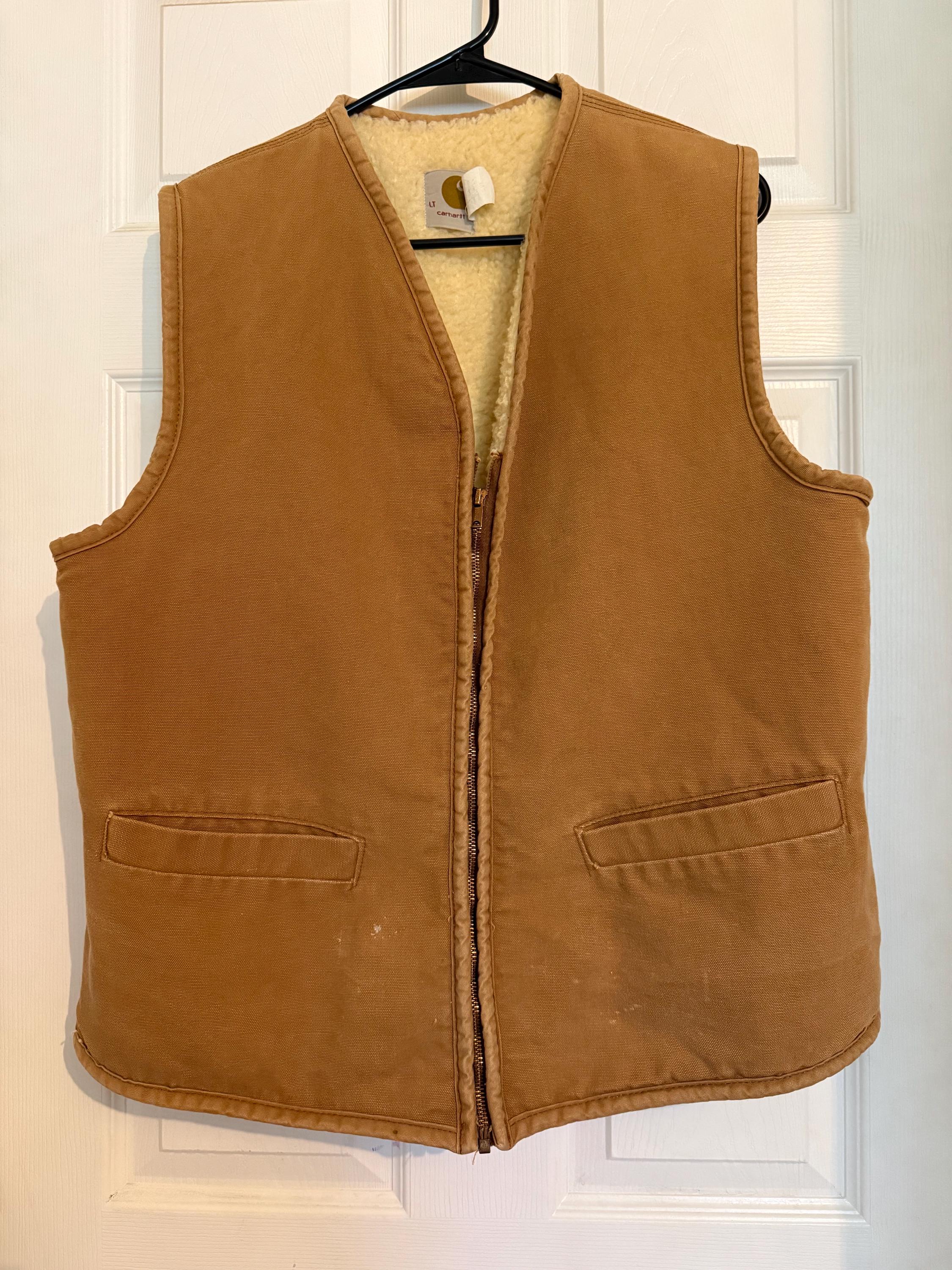 Carhartt Vest Large Tall - Etsy Canada