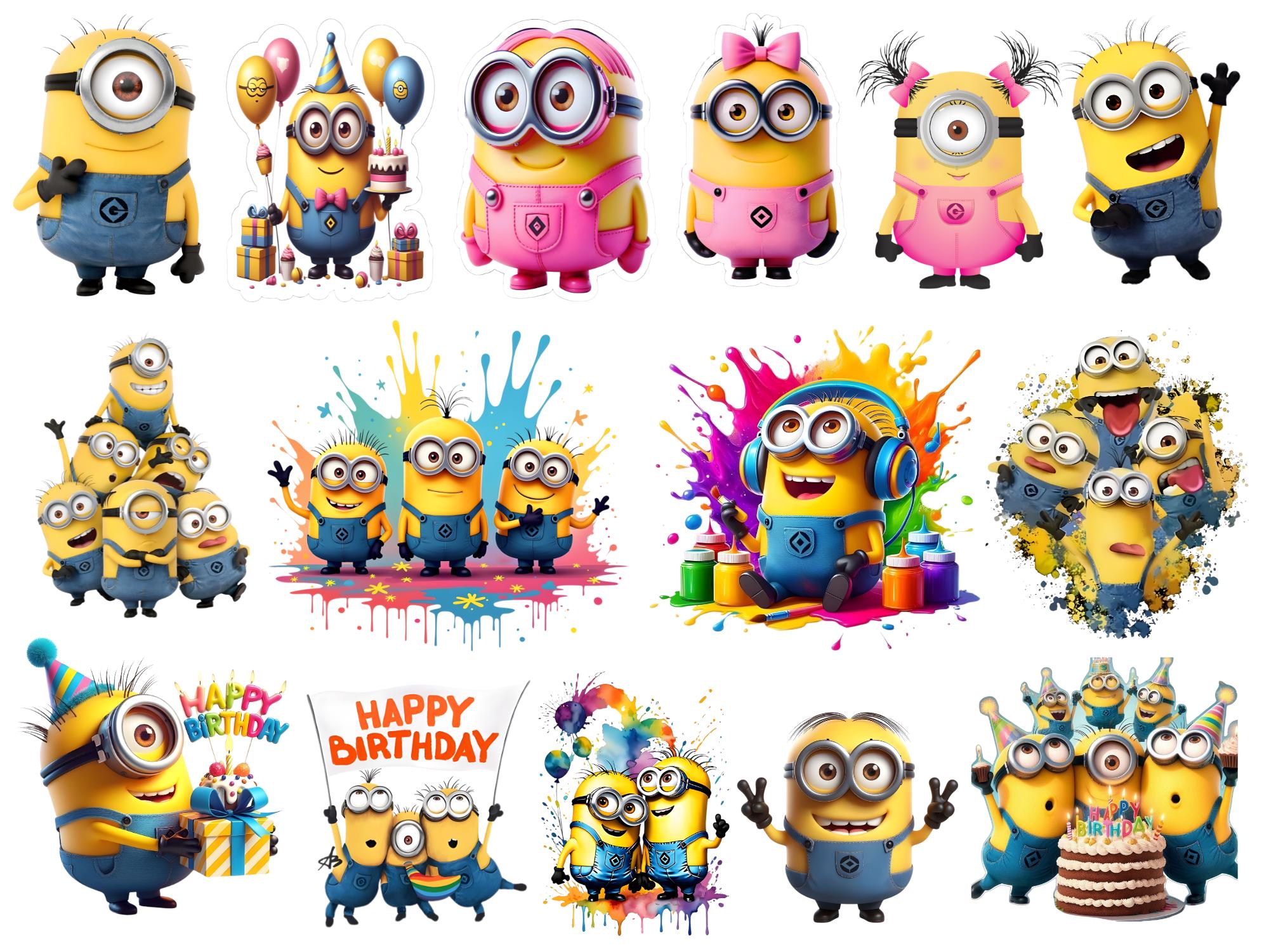 Minion Raspberry Png Minion Cliparts PNG Bundle, Minions PNG Images, Cartoon PNG Files ...