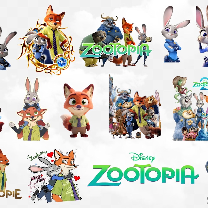 Png zootopia 2 - Etsy España
