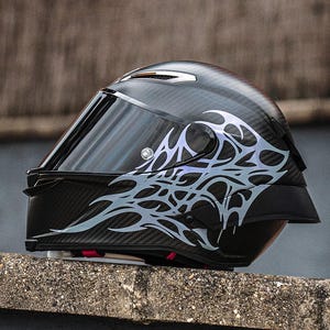 carbon fiber wrap motorcycle helmet ILM Helmets Full Face Racing for Adult DOT ECE Cascos para Motos MF577P (12K Carbon Black,M) : Automotive bone Outlaw Bandit just got tougher Carbon Fiber Helmet Wrap Motorcycle