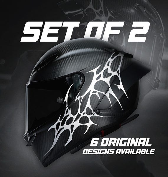 add on graphic motorcycle helmet Custom Wrap Choose your helmet model SHATTER Alpinestars Helmet Graphics Kit