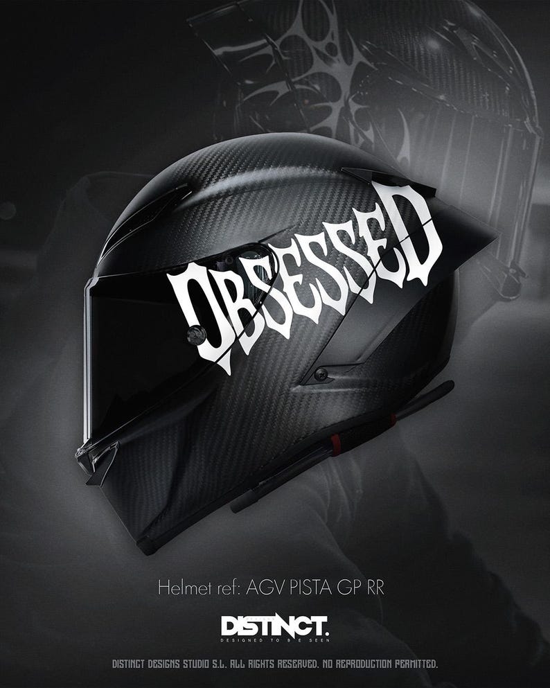 Custom Helmet Name Decal – Personalized Motorcycle Helmet Lettering ...