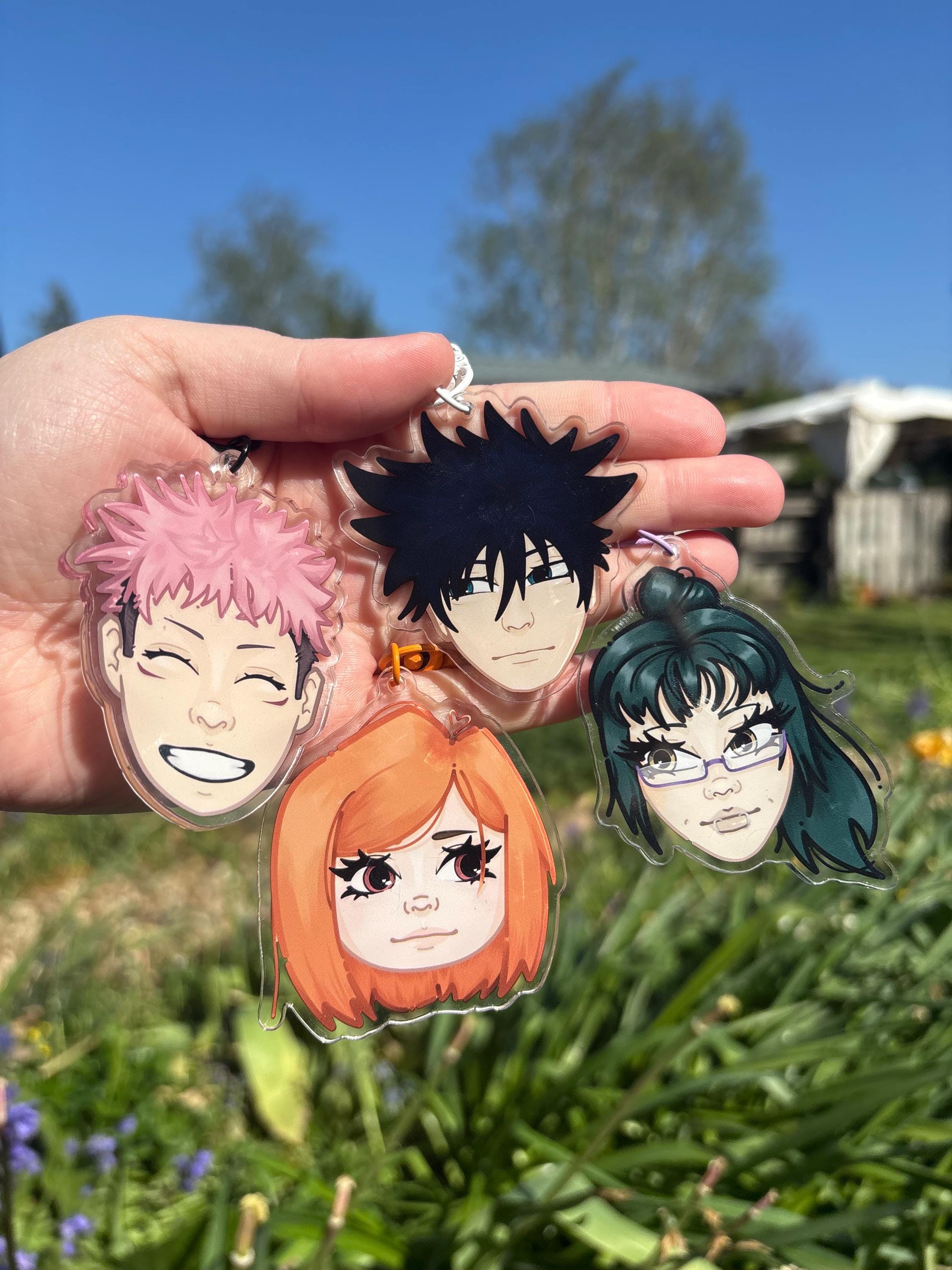maki yoshida キーホルダー Jujutsu Kaisen Maki Keychain - Etsy