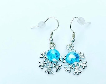 Ice Princess earrings, princess earrings, girls earrings, gift for her, ice princess earrings, birthday gift