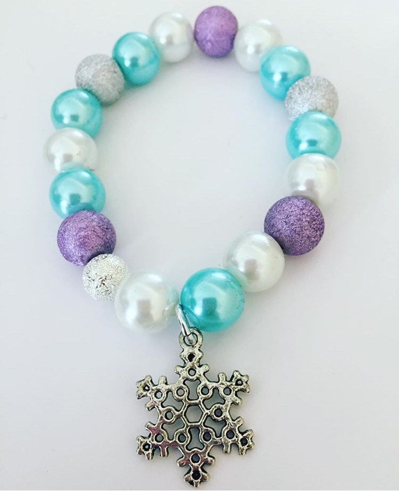 Kids Frozen Bracelet/elsa/kids Bracelets/girls Bracelets/name | Etsy