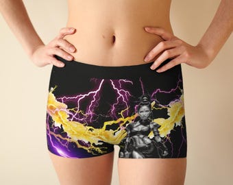 Tatted lightning Warrior boyshorts