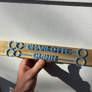 Personalized Custom Name Bubble Blower Wand