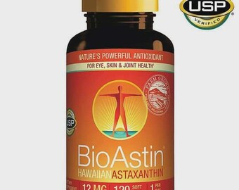 BioAstin Hawaiian Astaxanthin 12 mg., 120 Soft Gels