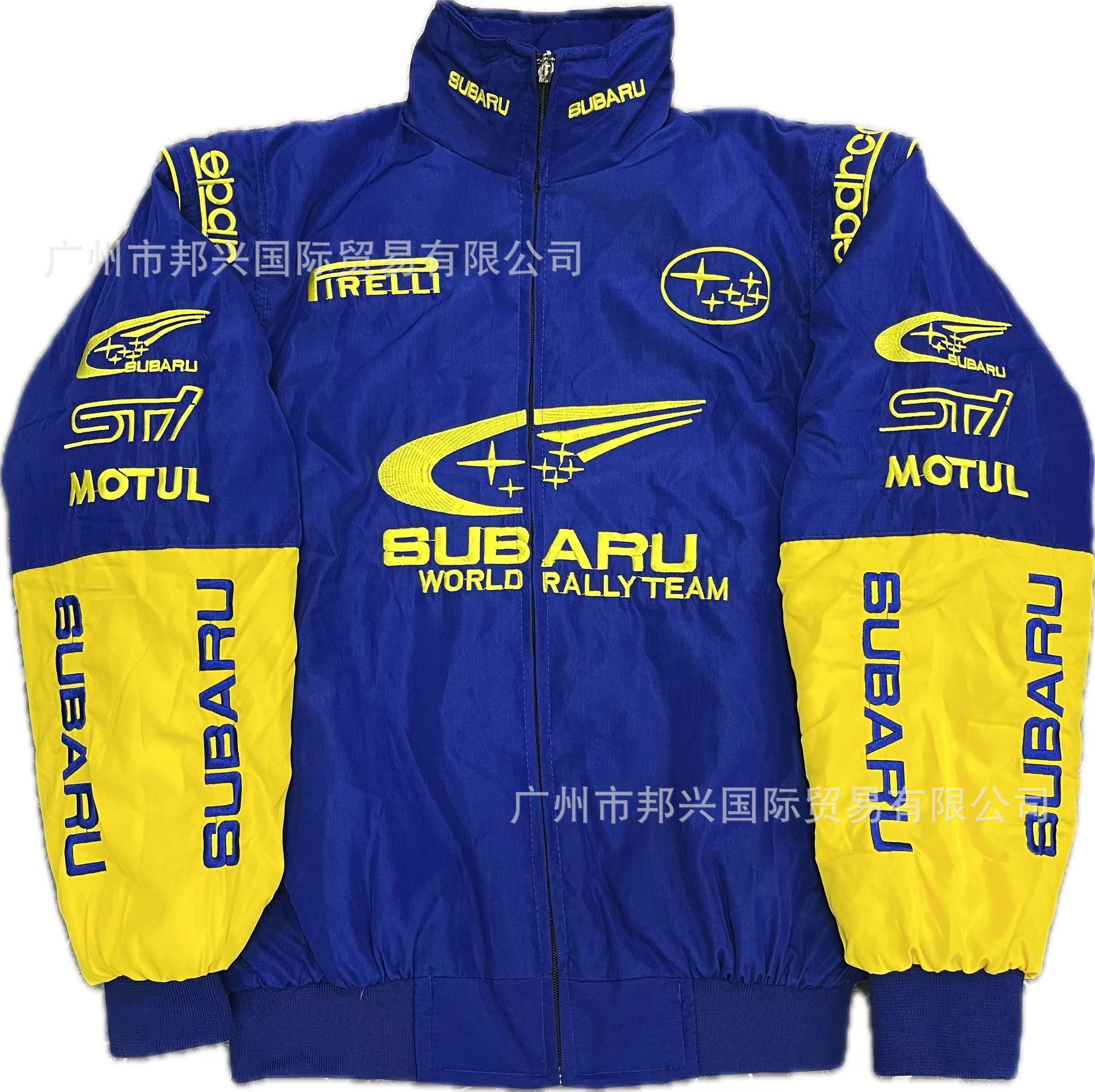 メンズ SUBARU ワールドラリーチーム ジャケット 2way ジャケット 555