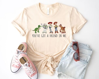 You've Got A Friend In Me Toy Story Shirt, Disneyland Toy Story Shirt, Toy Story Shirt, Woody Buzz World Shirt, Disneyland Vacation 2025 Tee