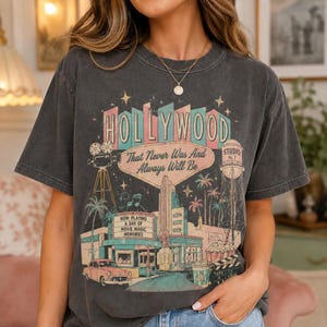 Comfort Colors Retro Walt Disneyworld Shirt,Magic Kingdom Epcot Hollywood Studios Animal Kingdom Shirt, Family Matching Disneyworld Gift Tee image 1