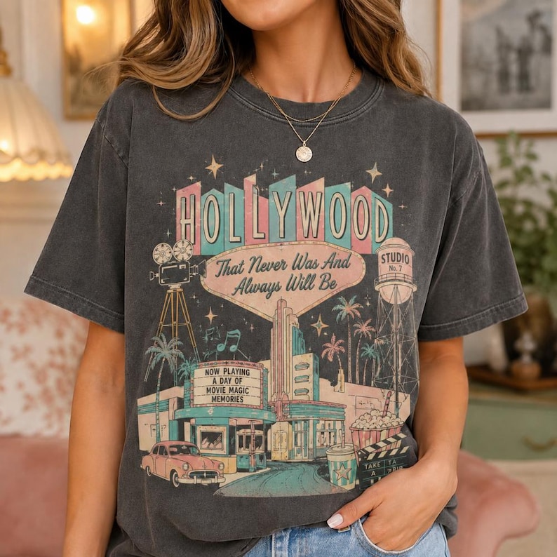 Comfort Colors Retro Walt Disneyworld Shirt,Magic Kingdom Epcot Hollywood Studios Animal Kingdom Shirt, Family Matching Disneyworld Gift Tee image 1