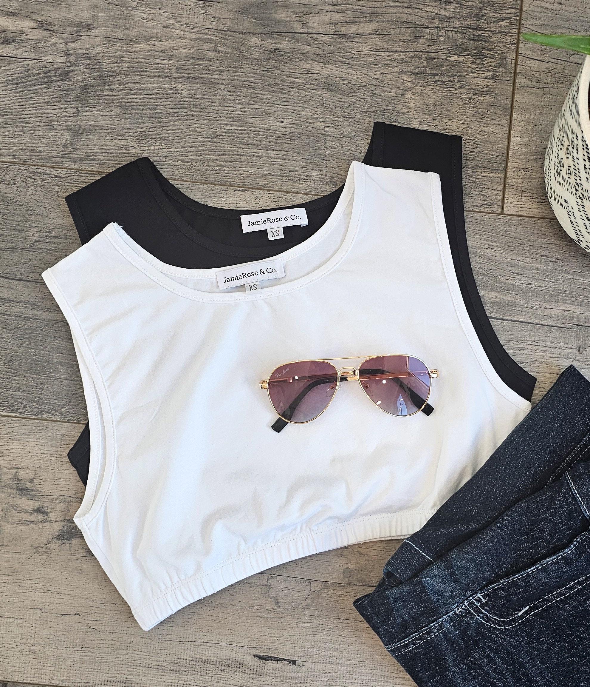 Casual cropped layering Modesty Cami