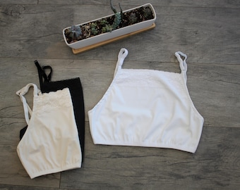 Cropped layering Modesty Cami