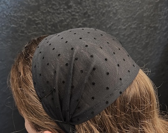 Black Lace Head Covers/Veils