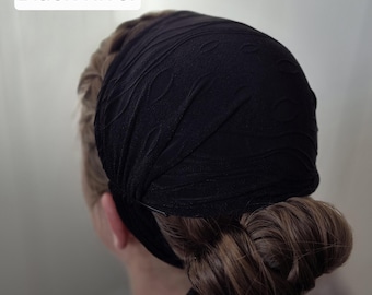 Black, Head Covers/Veils