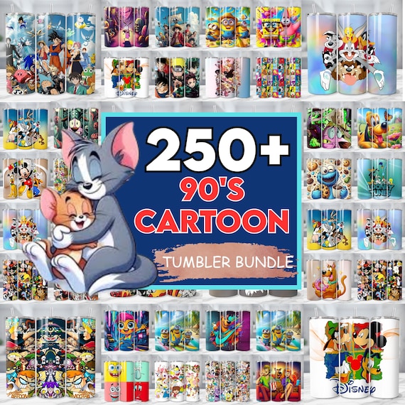 250+ 20oz Cartoon Tumbler Bundle All Cartoons Character Sublimation Stitch Tumbler 90s Cartoon Tumbler Stitch Tumbler PNG digital Download