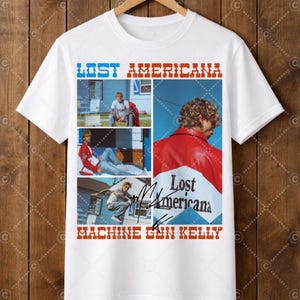 MGK png-fil: Maskingevär Kelly-design, Lost Americana png (digital nedladdning) bild 4