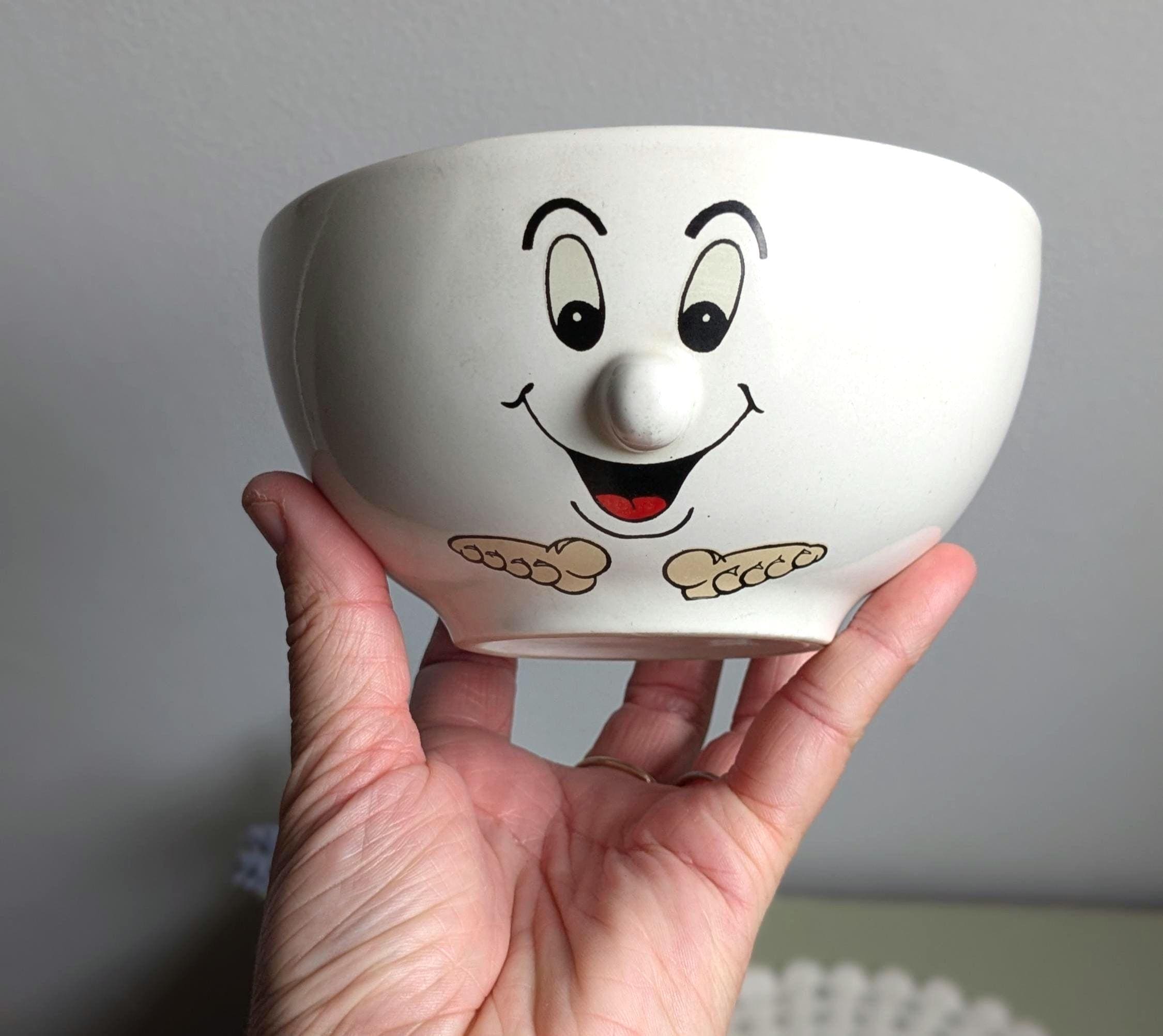 Smiley cereal bowl