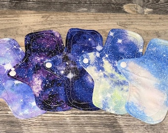 8”  Light Flow Cloth Pad – Daily Liner, Eco Friendly Washable Fabric