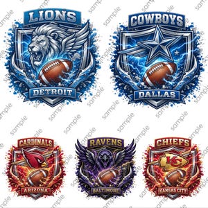 Football Team Mascot PNG, Football Team PNG, Sport Fan Gift Png, American Football Png