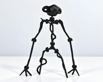 Backrooms Articulated Bacteria Entity | Flexible 3D Printed Creature Figure | Backrooms Collectible