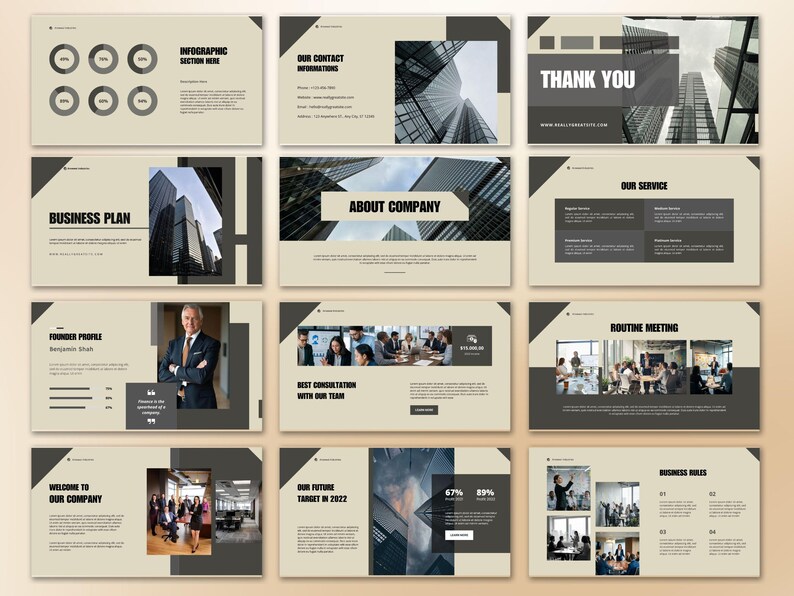 500+ Editable Powerpoint Presentation Templates Bundle Modern ...
