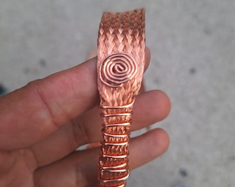 Latigo de Cobre para hacer tierra - Copper Flexible Grounding Rod Belt.