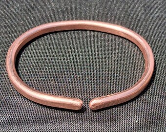 Pulsera Plana de Cobre - Flat Copper Bracelet
