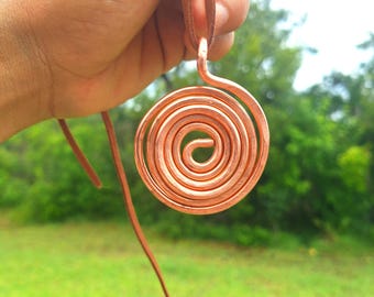 Collier spirale en cuivre - Collier Edpiral de Cobre