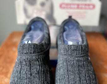BOBS Cherish Cable Knit Faux Fur Clogs – Women's Size 6