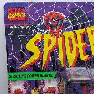 1994 Toy Biz Spider-Man Animated Series Shocker Figure Sealed Vintage Marvel image 5