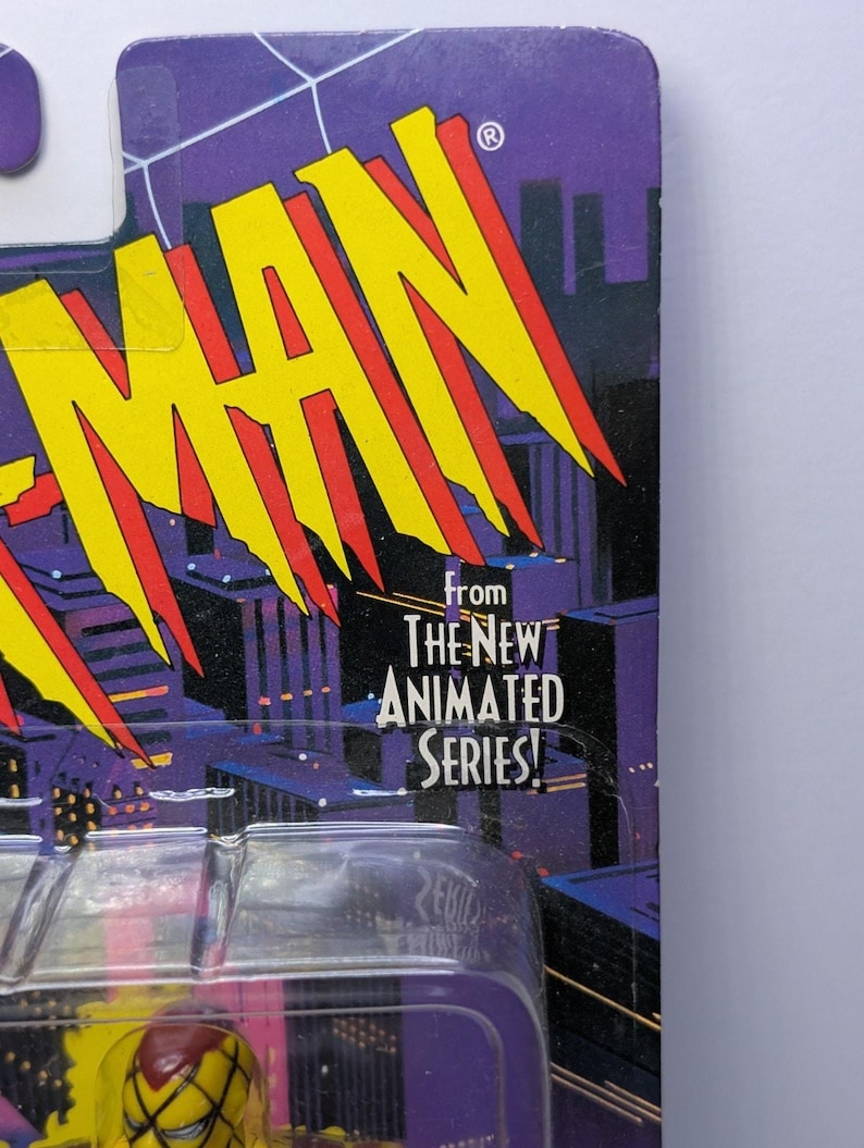 1994 Toy Biz Spider-Man Animated Series Shocker Figure Sealed Vintage Marvel image 4