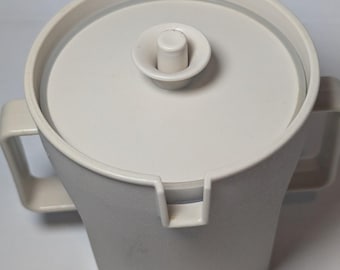 Recipiente para crema Tupperware vintage n.° 1415-1 con tapa.