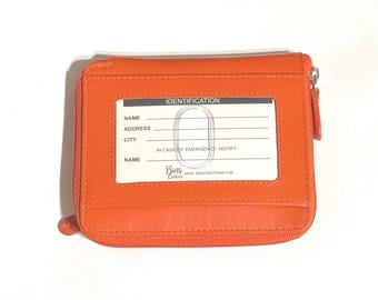 Monogrammed Small Leather wallets, Women's Coin pockets Wallets, Graduation Gift, Bridesmaids Gift, Engraved Wallets, Personalized wallets