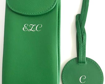 BVLGARI Sunglass Case with Drawstring Pouch & Cleaning Cloth ✨PRISTINE✨ Bvlgari Sunglasses Case With Cleaning Cloth. Bvlgari  main image 2