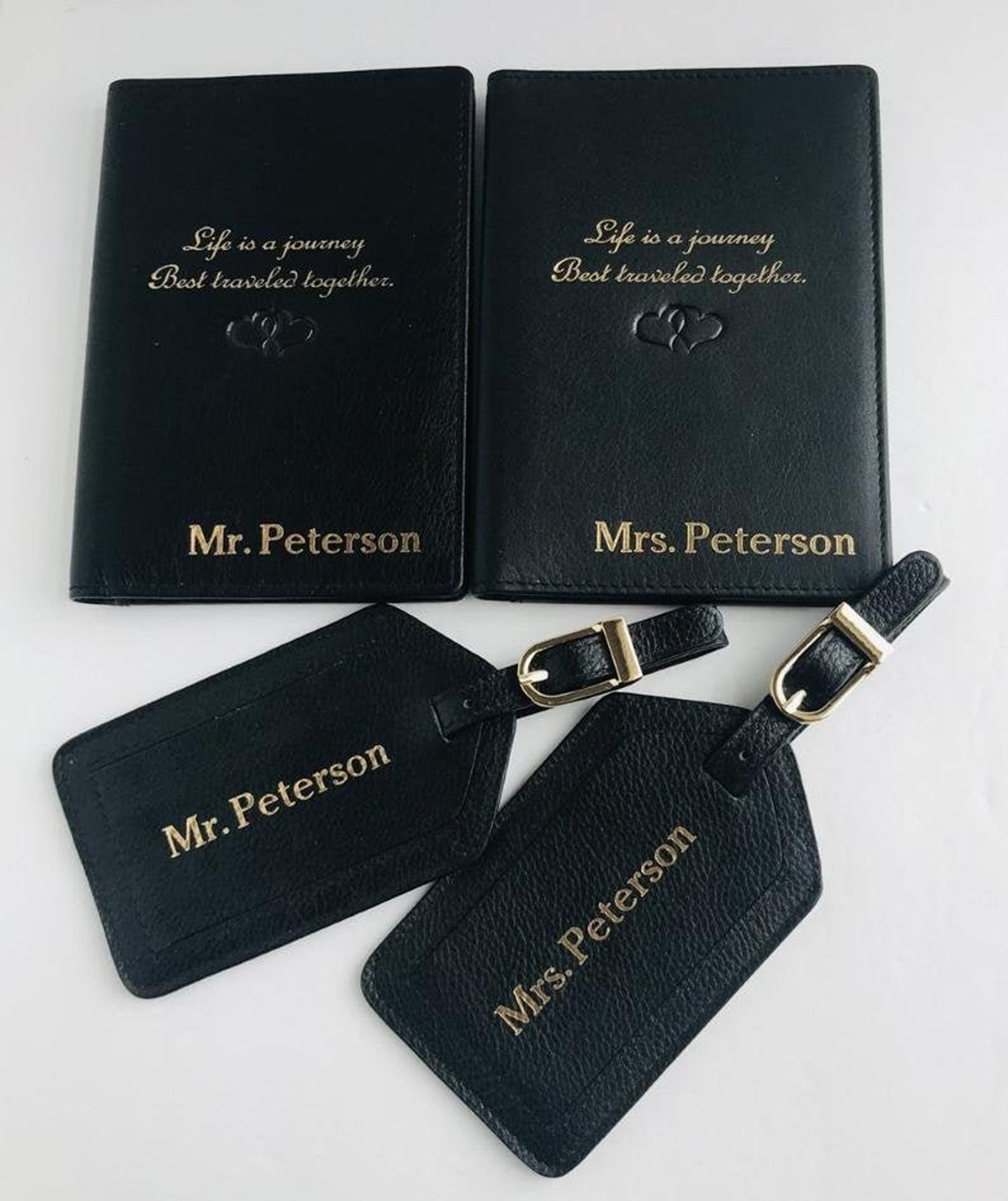 Personalized Passport Cover & Luggage tagDestination Wedding Etsy