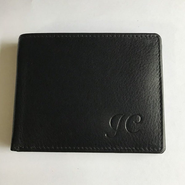 RFID Bil-fold Wallet with Flip Pockets,Personalized Gift For Men,Monogrammed Wallets,Anniversary Gift,Leather wallets,Custom made wallet