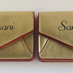 Personalized Business Card Holder, Leather Business Card Case, Employee Gifts, Husband Gift, Logo Business Card Holder, Gift For Boss