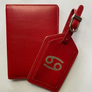 Carteras para pasaporte con monograma, etiquetas de equipaje personalizadas con el signo del zodíaco, regalo de aniversario, porta pasaporte RFID, accesorios de viaje, regalo del mes de nacimiento