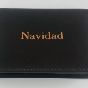 Tarjetero RFID para hombre, regalos personalizados, tarjetero para hombre, tarjetero de cuero con logotipo, regalo para él, regalos corporativos