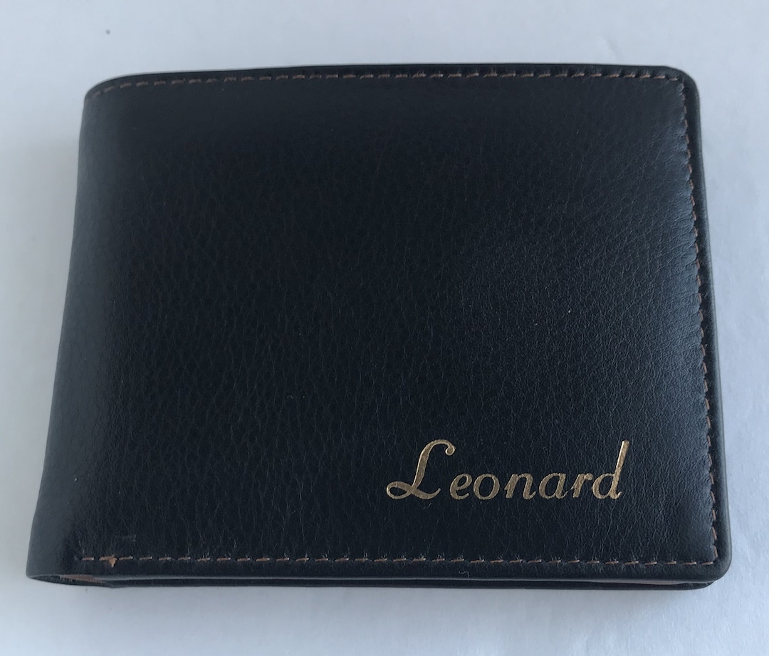 RFID Wallet for Men, Personalized RFID Wallet,anniversary Gift,husband