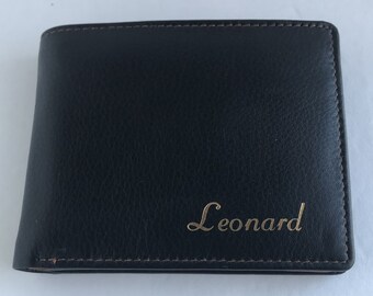 Anniversary Gifts For Men, RFID Wallets For Men, Valentines Gift For Men, Husband Gift, Personalized Leather Wallet, Groomsmen Wallet