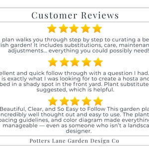 Lavender & White Garden Plan PDF, Full Sun Perennial Border Layout ...